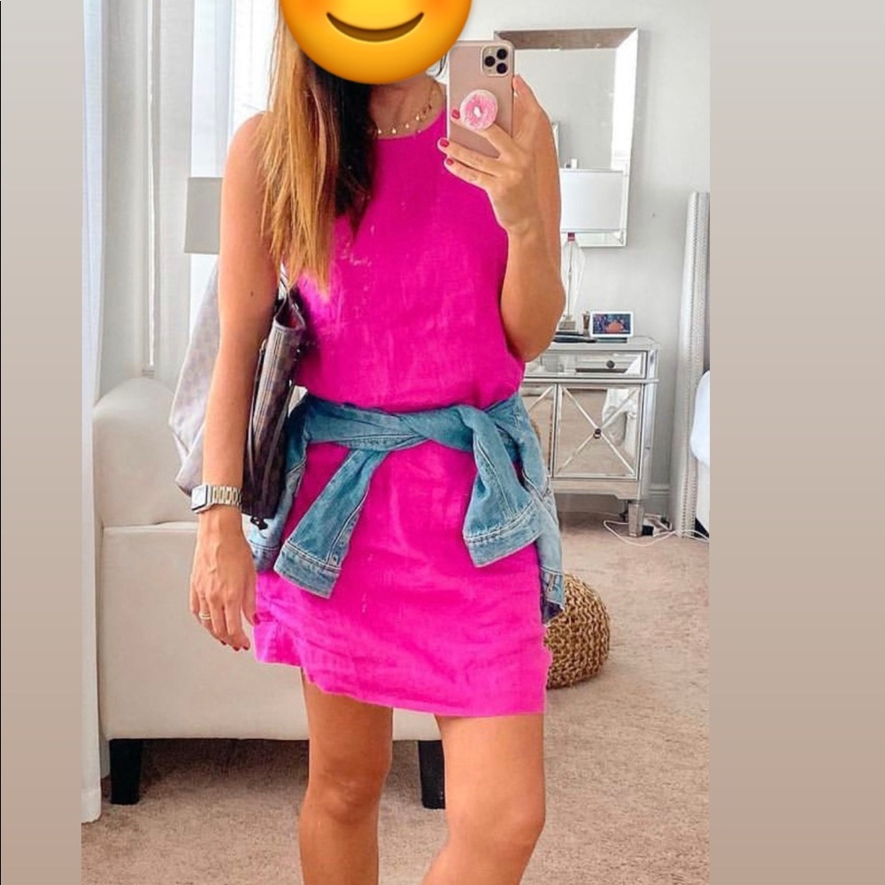 New With Tags J. Crew button back dress